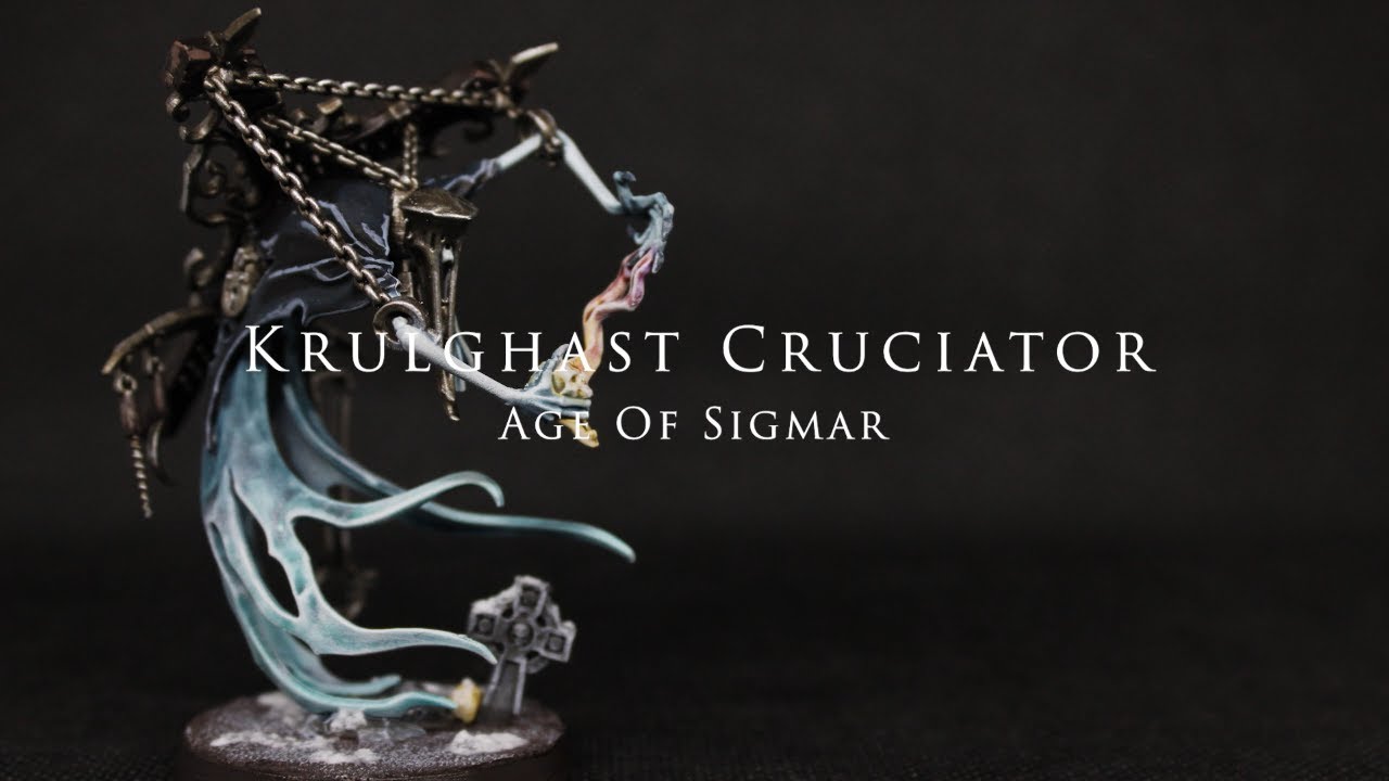 How To Paint A Krulghast Cruciator For AOS Nighthaunt