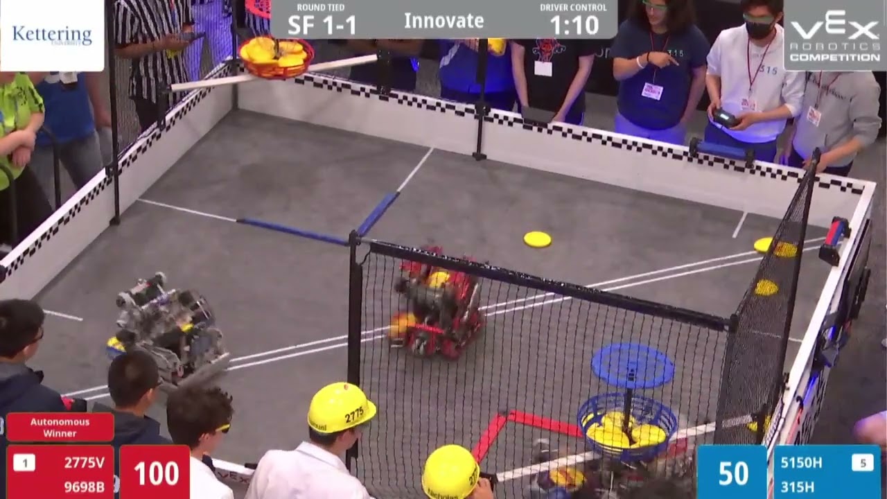 Vex Spin Up - Semifinals 1 - Worlds 2023