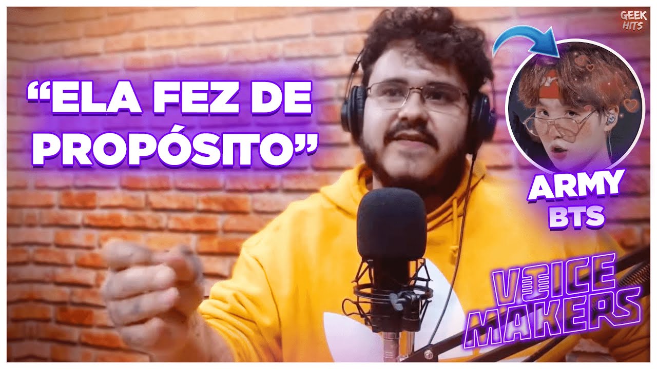 LUCAS A.R.T. FALA SOBRE A ARMY BTS QUE CRITICOU O 7 MINUTOZ | VOICE MAKERS PODCAST - GEEK HITS