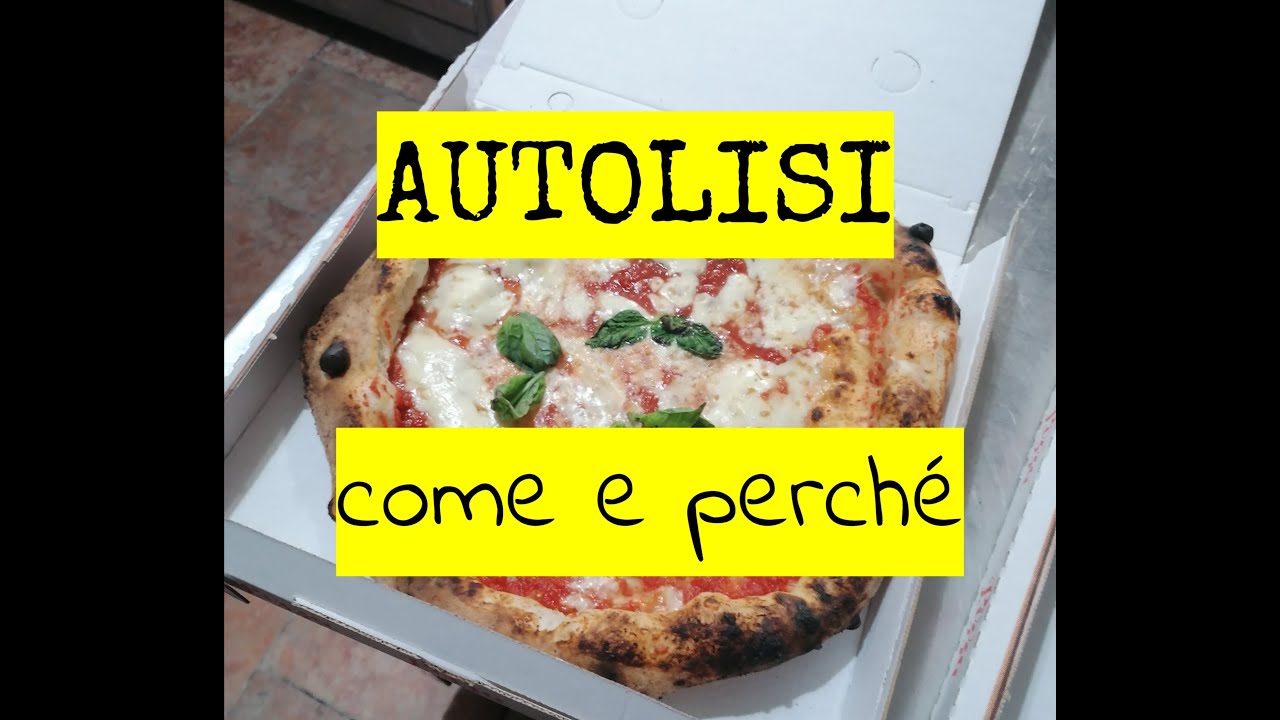 IMPASTO CON AUTOLISI {come e perché usarlo}