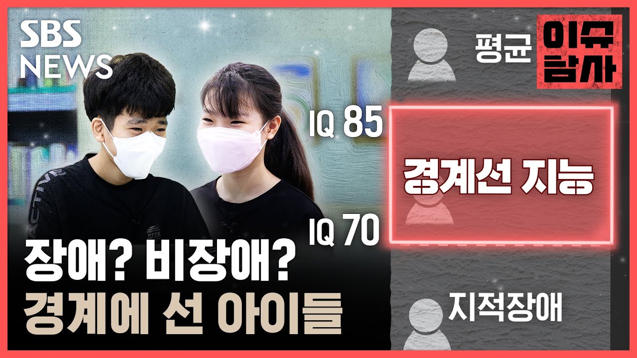 IQ 70과 85 사이…'경계선 지능'을 아시나요? / SBS