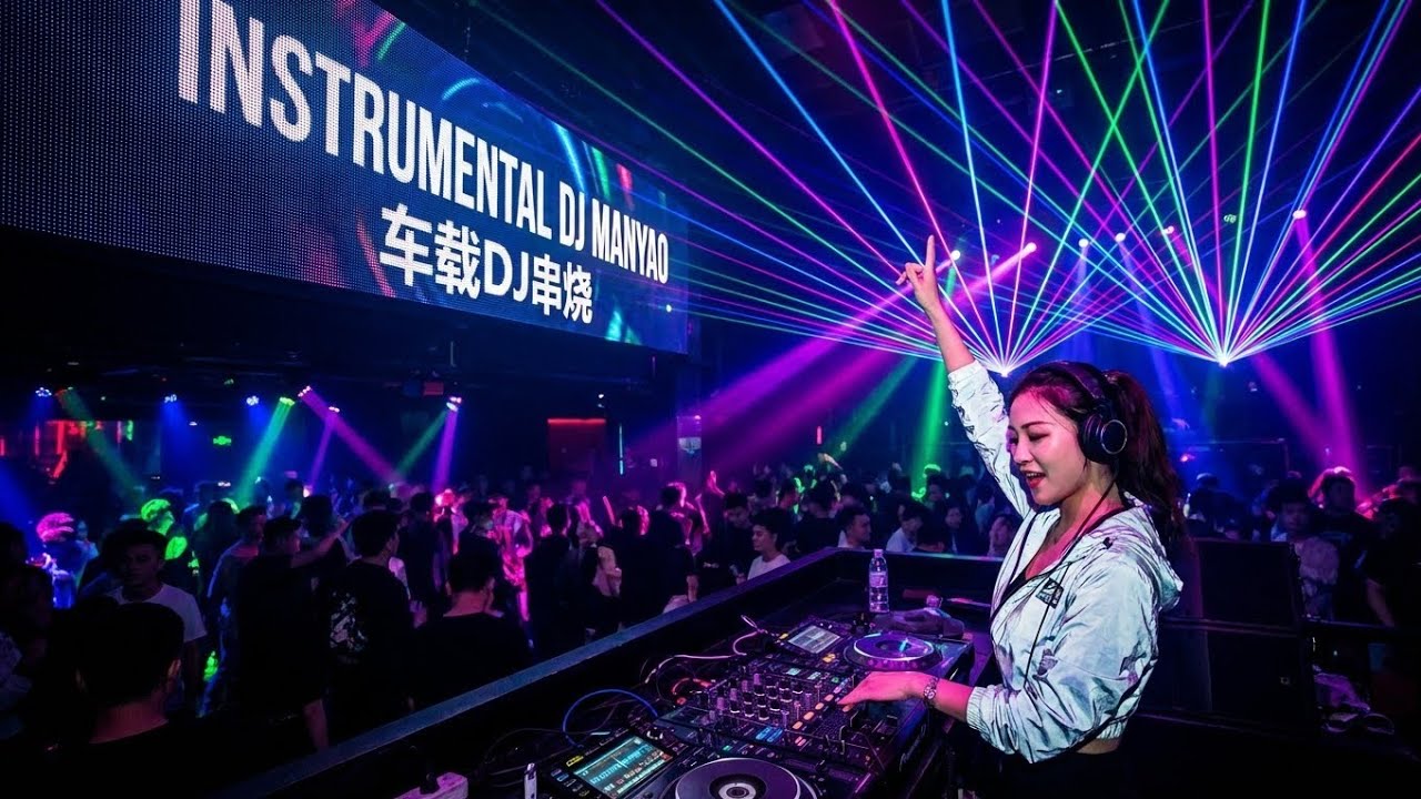 DJ Manyao Instrumental 2026. 中文电音 Nonstop Party Mix. Bass Boosted Night Drive EDM.