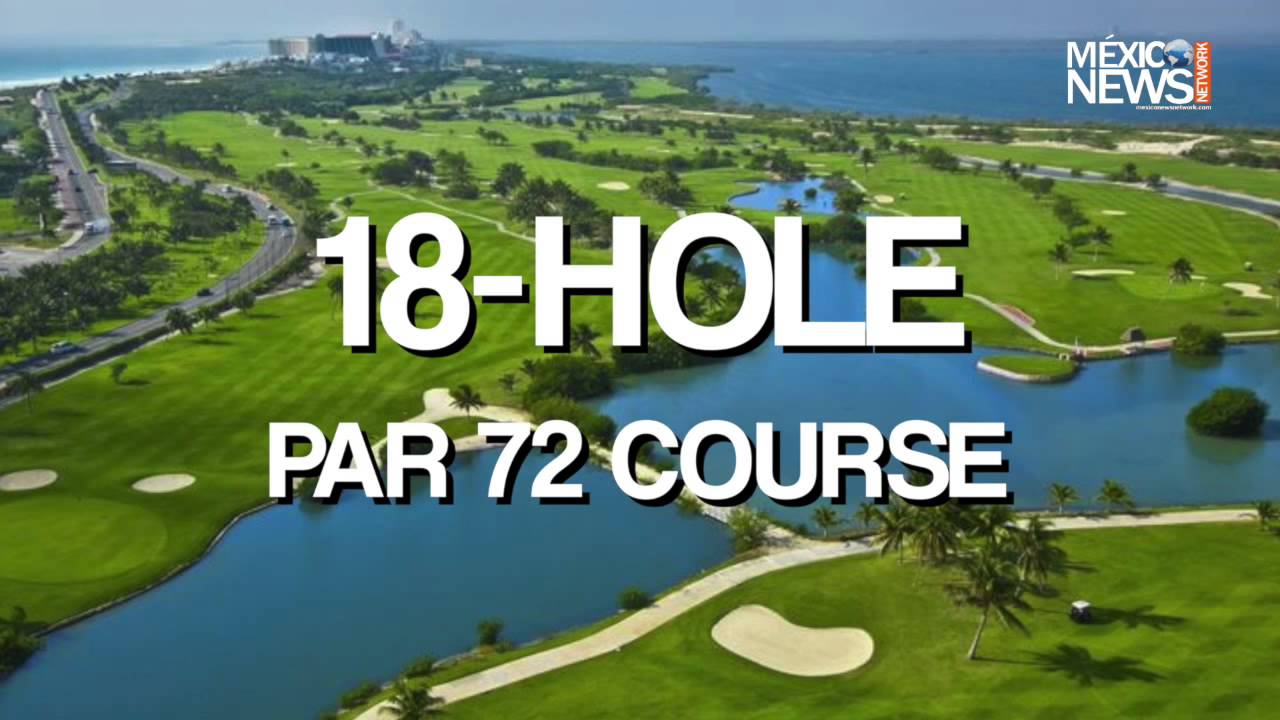 The best golf courses in Cancun