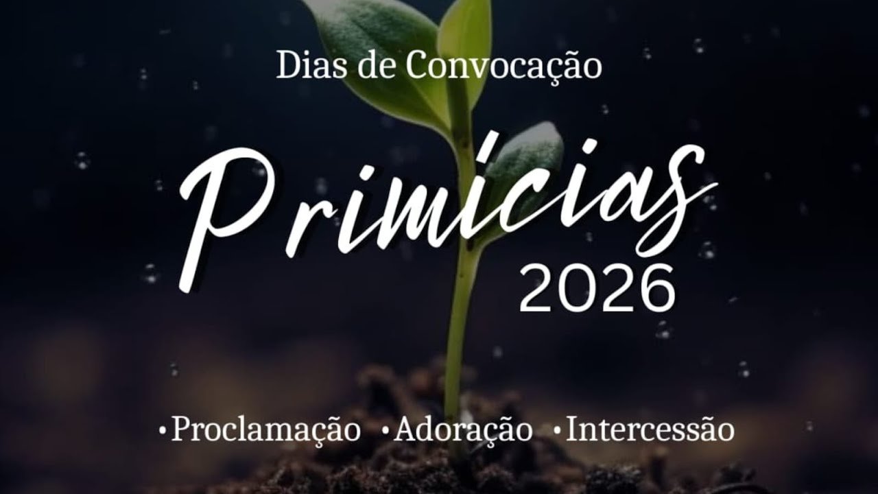 2º Noite Primicias 2026 - Pr Nazareno