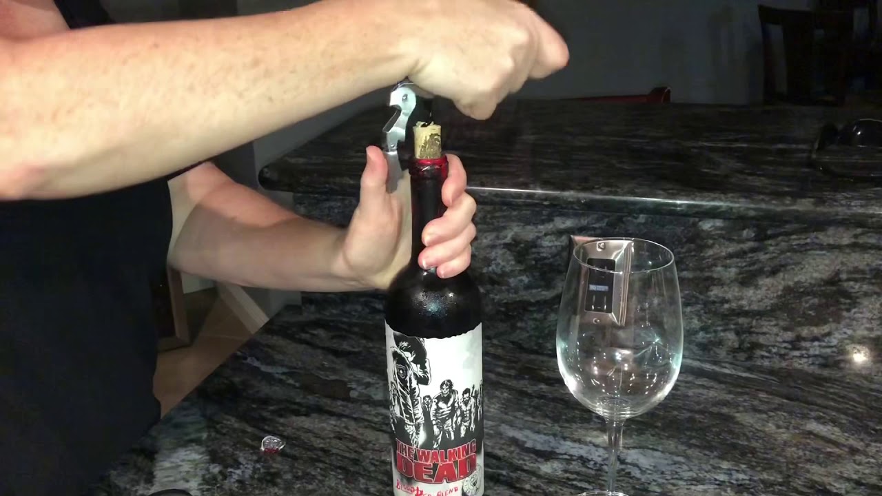 The Walking Dead Wine Blood Red Blend Review Wine Grade