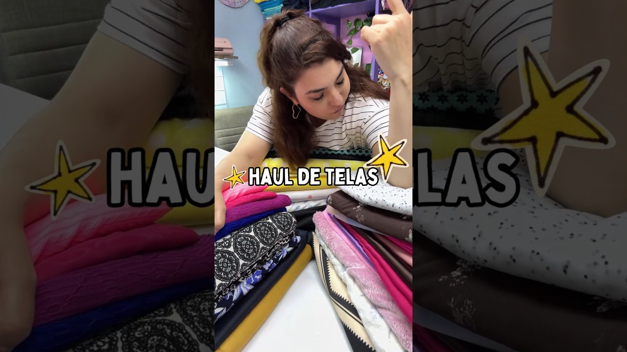 Haul de Telas ✨🥰 Telas de: Telas Barato cuéntame tú cómo lidias con la ansiedad 👀🙋‍♀️
