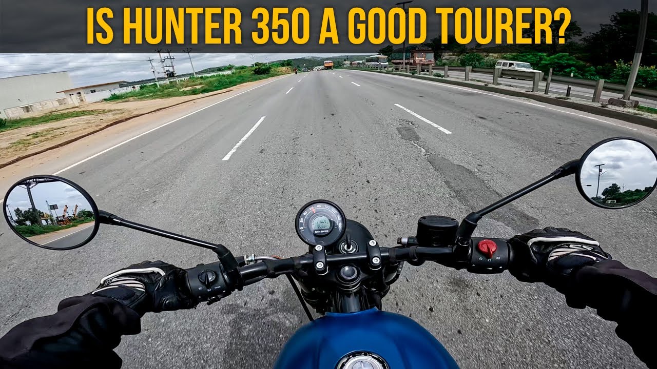 Royal Enfield Hunter 350 — обзор туринга | STRELL