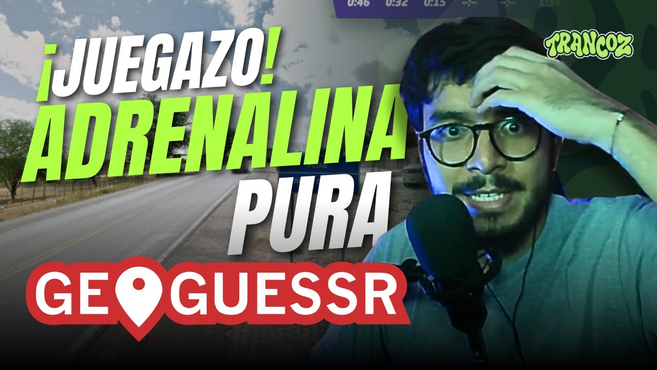 ESTE JUEGO ES PURA ADRENALINA (No es un chiste)  - GeoGuessr 🧭