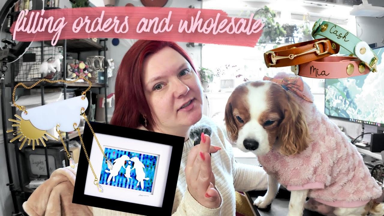 A Week in My Studio: Wholesale + Etsy Orders