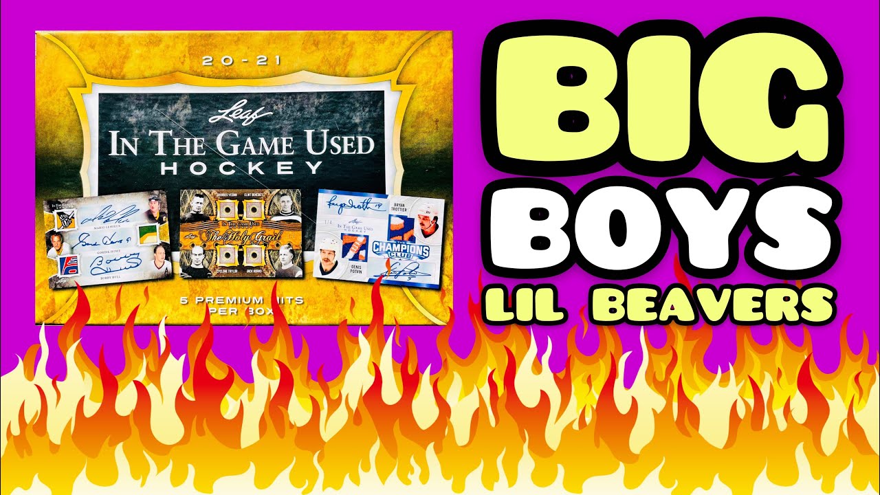 2020-21 (20/21) Leaf In The Game Used Hockey Hobby Box Break | CONTEST WINNER (2021)