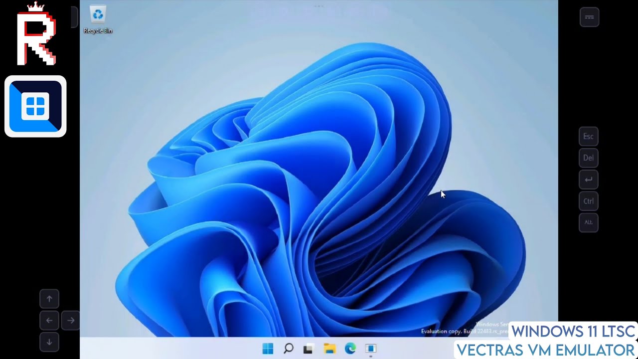 Windows Server 2022 (Windows 11 LTSC) on Vectras VM Emulator