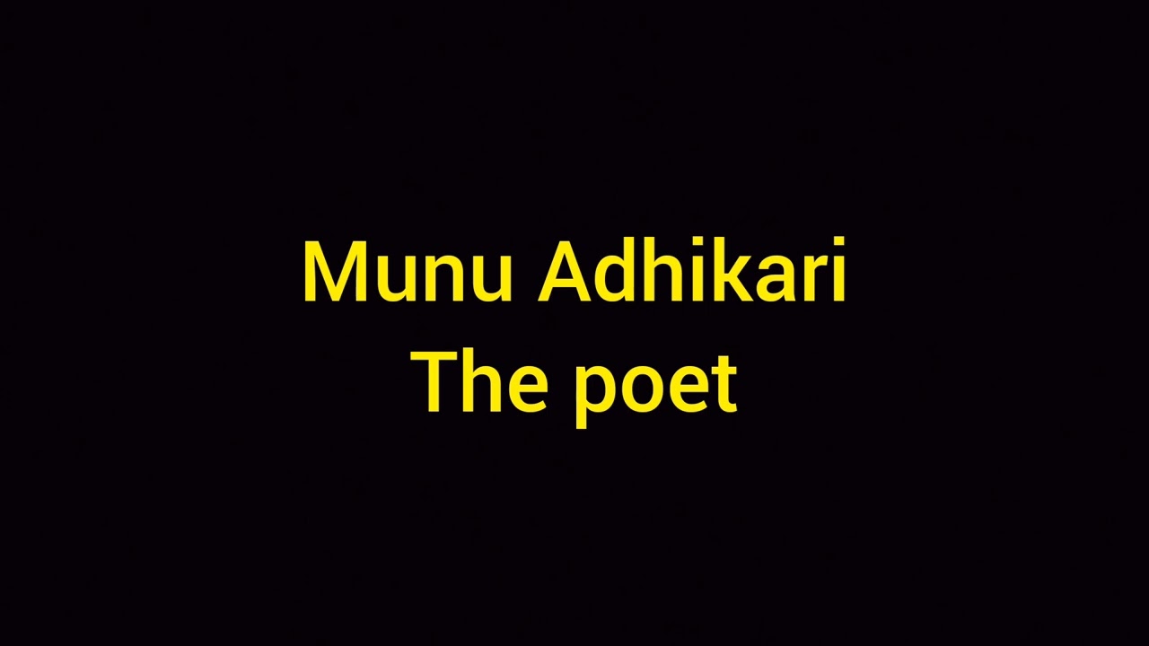 Munu Adhikari (Hami feri vetne xau) - The poet idol || Epi 18 || Only sound