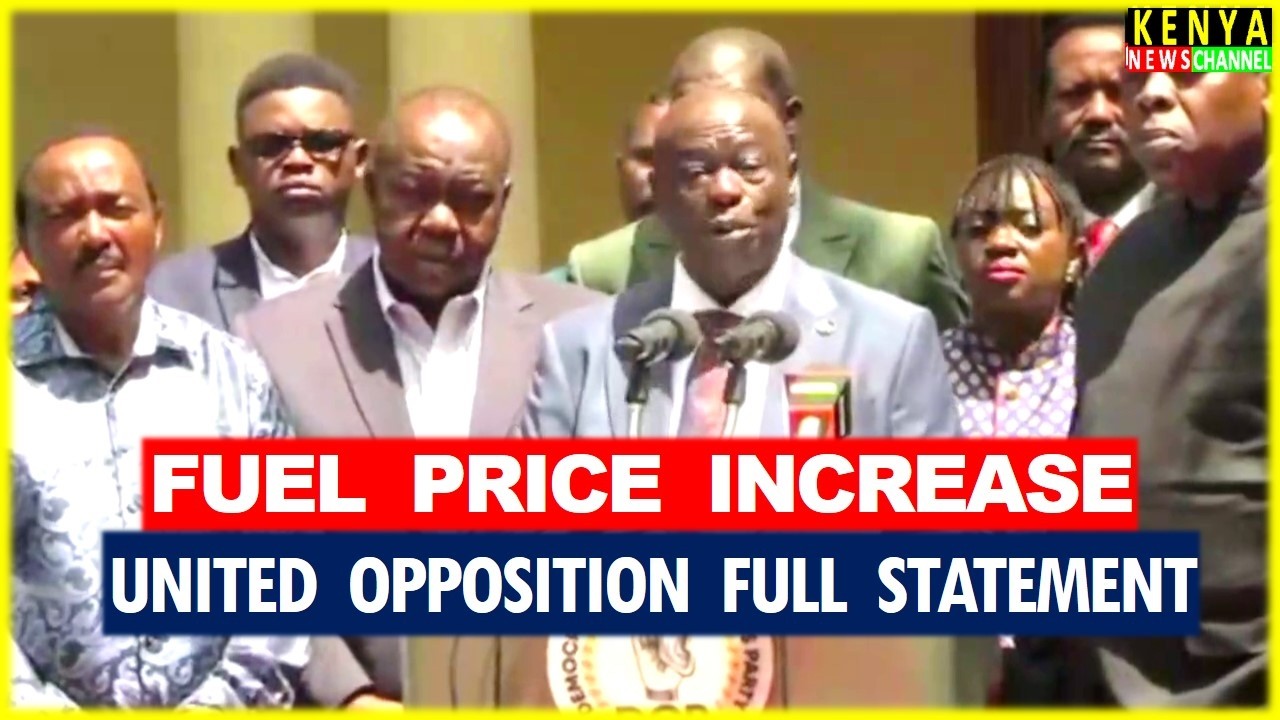 Gachagua reads EXPLOSIVE STATEMENT to Ruto after EPRA increased Fuel Price of Petrol & Diesel Prices