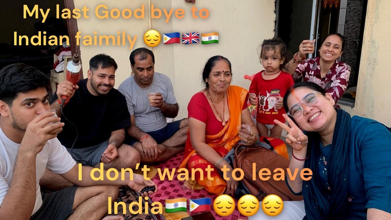Emotional Goodbye After the Wedding — Our Flight Back to the UK 😭✈️