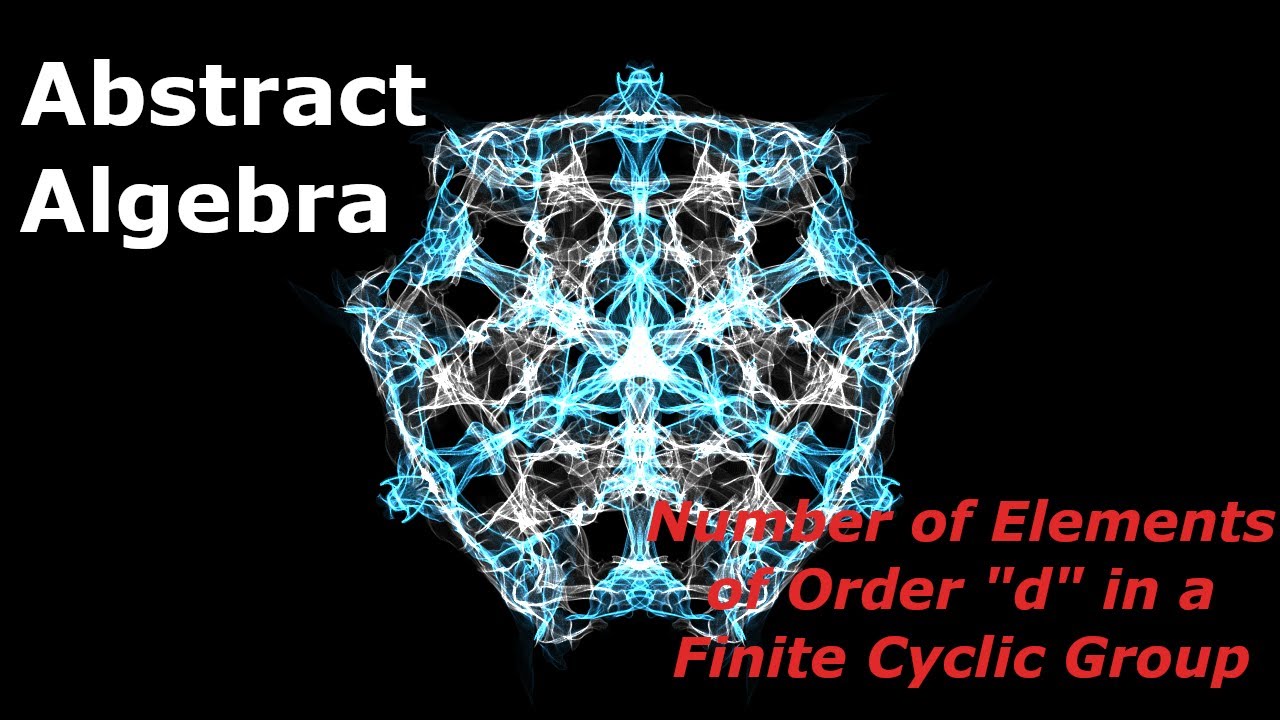 Selected Topics in Abstract Algebra | Number of Elements of Order 