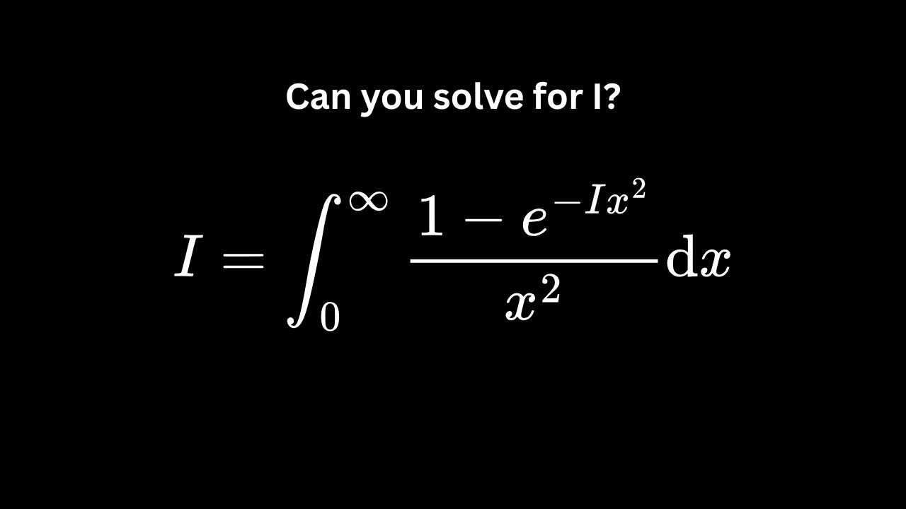 An interesting equation with integrals!