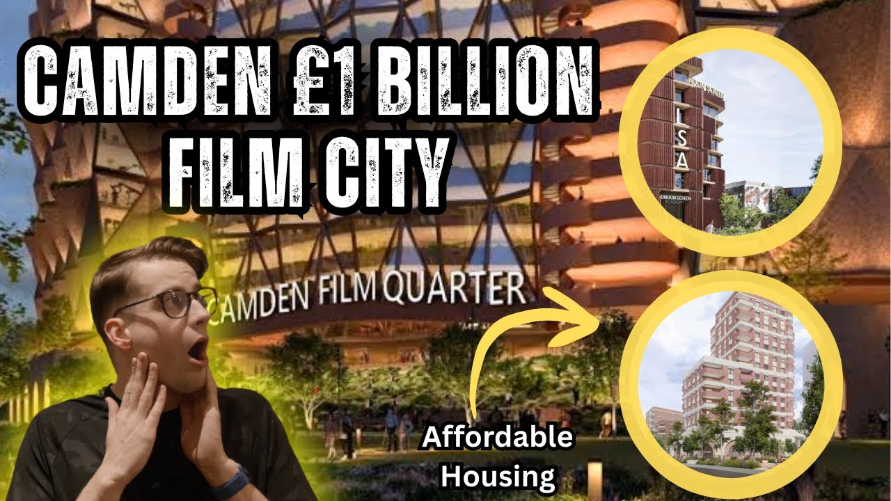 LONDON&rsquo;S &pound;1 billion FILM CITY in CAMDEN‼️