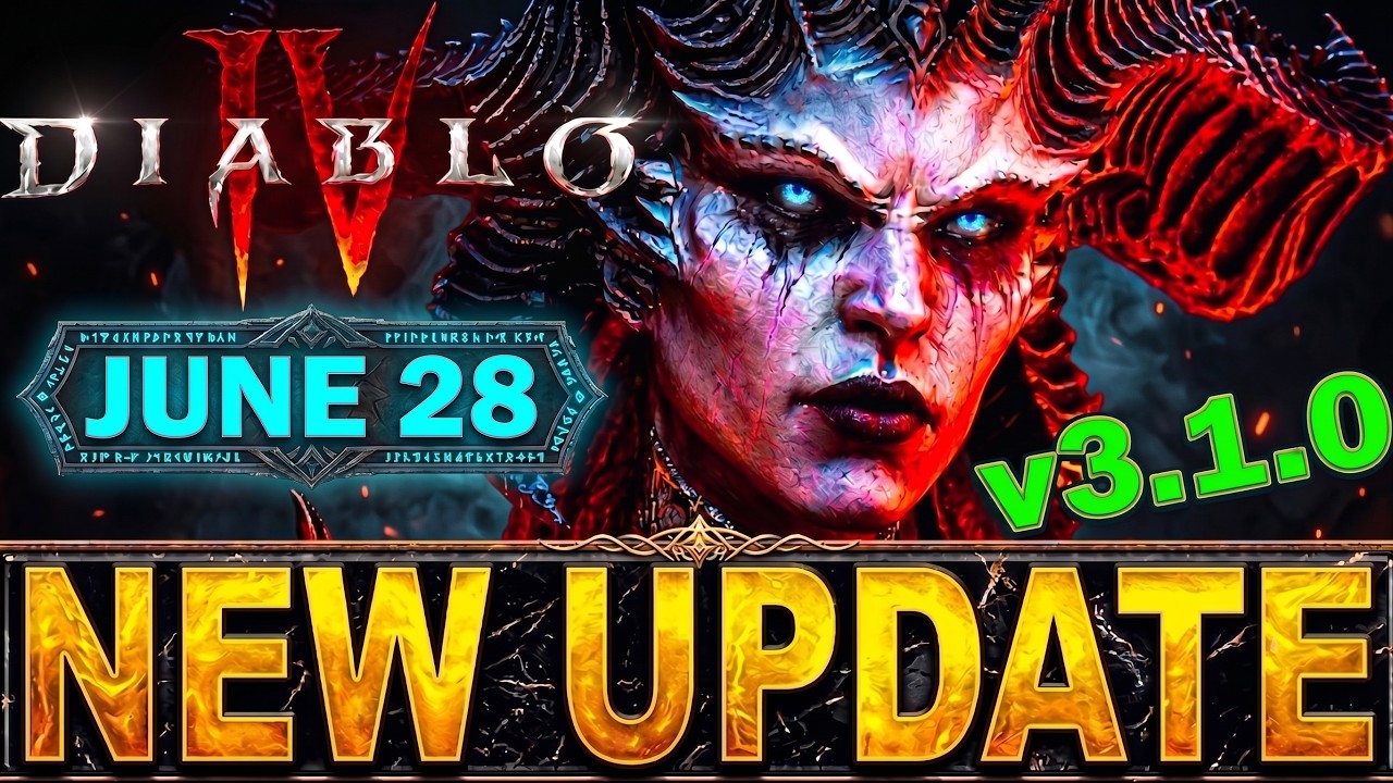 Diablo 4 Update 3.1.0 Patch - Season of Death Awakening Explained