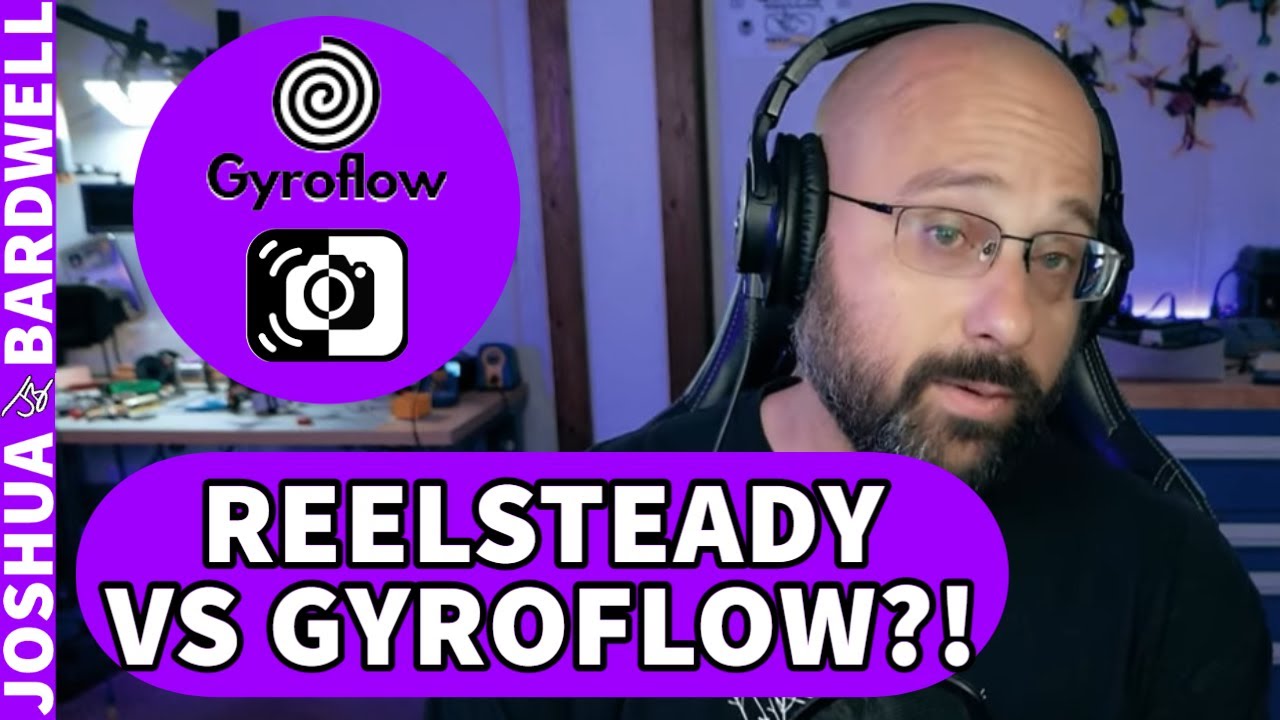 Which Is Better Reelsteady or Gyroflow? Action Cam Stabilization! - FPV Questions