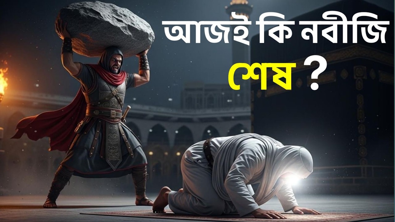 পাথর হাতে নবীজিকে মারতে গিয়ে | আবু জাহেল কী দেখল কাবার অলৌকিক ঘটনা!#islamicstory