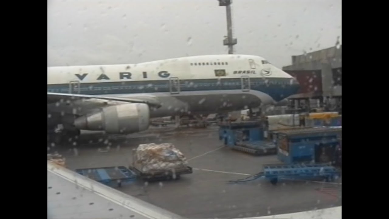 Aviação brasileira no  início dos anos 90. Varig, VASP, Transbrasil, Rio Sul.