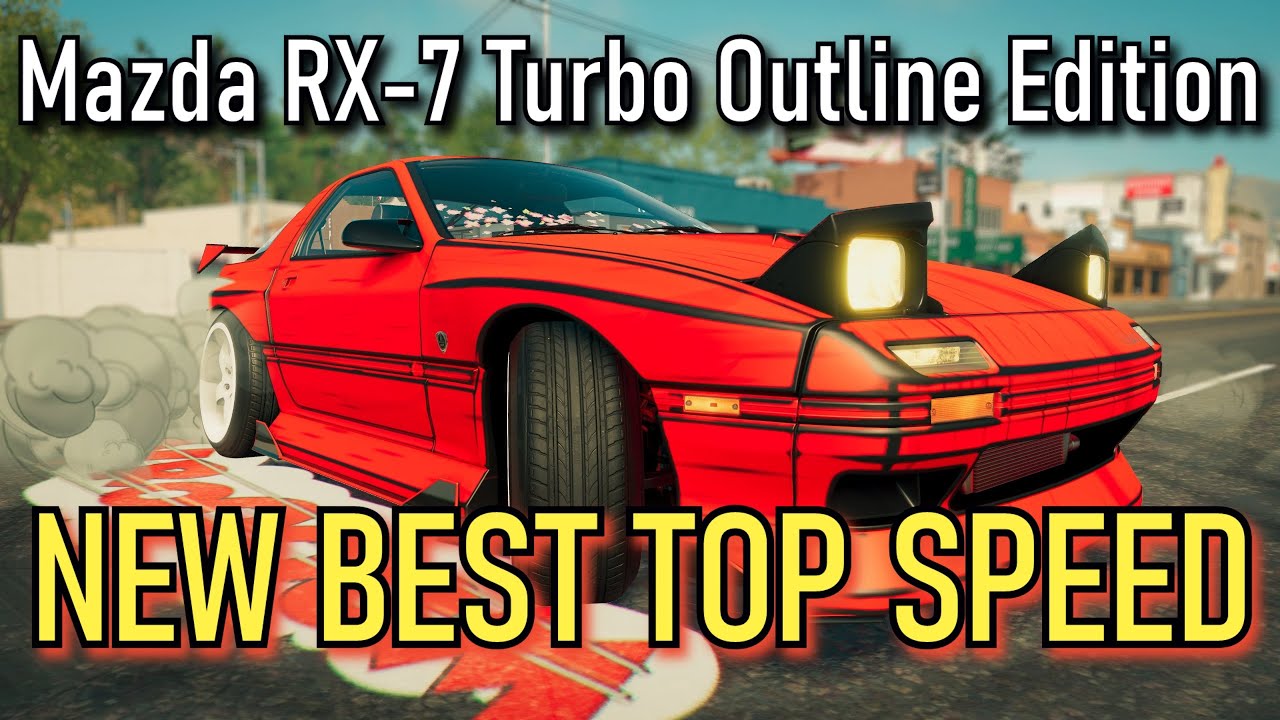 The Crew 2: Mazda RX-7 Turbo Outline Edition