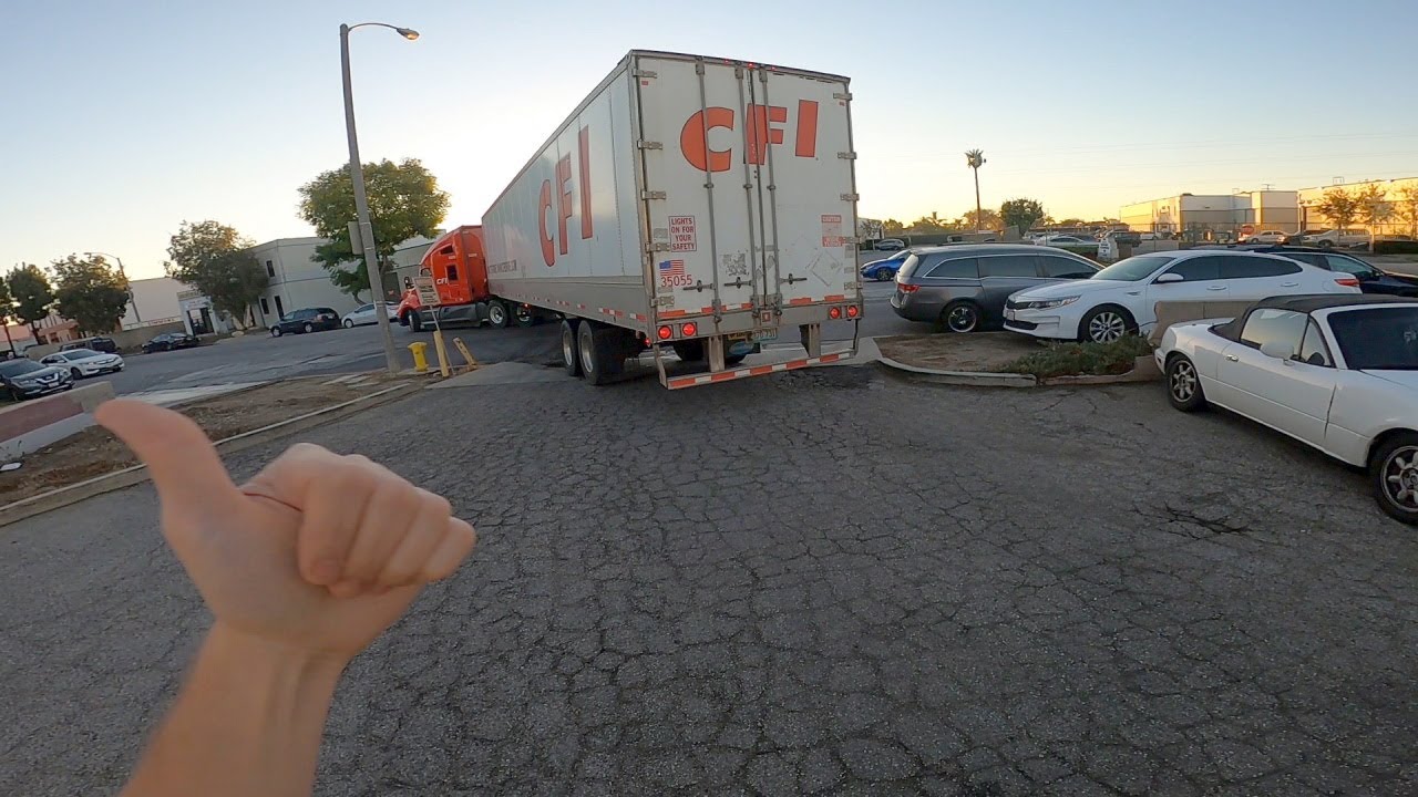 We had to do a street back in Los Angeles!  Trucking Life.