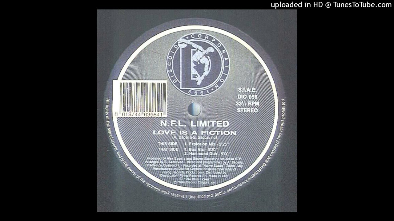 Nfl Limited - Love Is A Fiction (Explosion Mix)