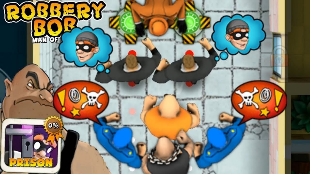 Robbery Bob - Biff Guard Prison Cosplay Gameplay Ep 62