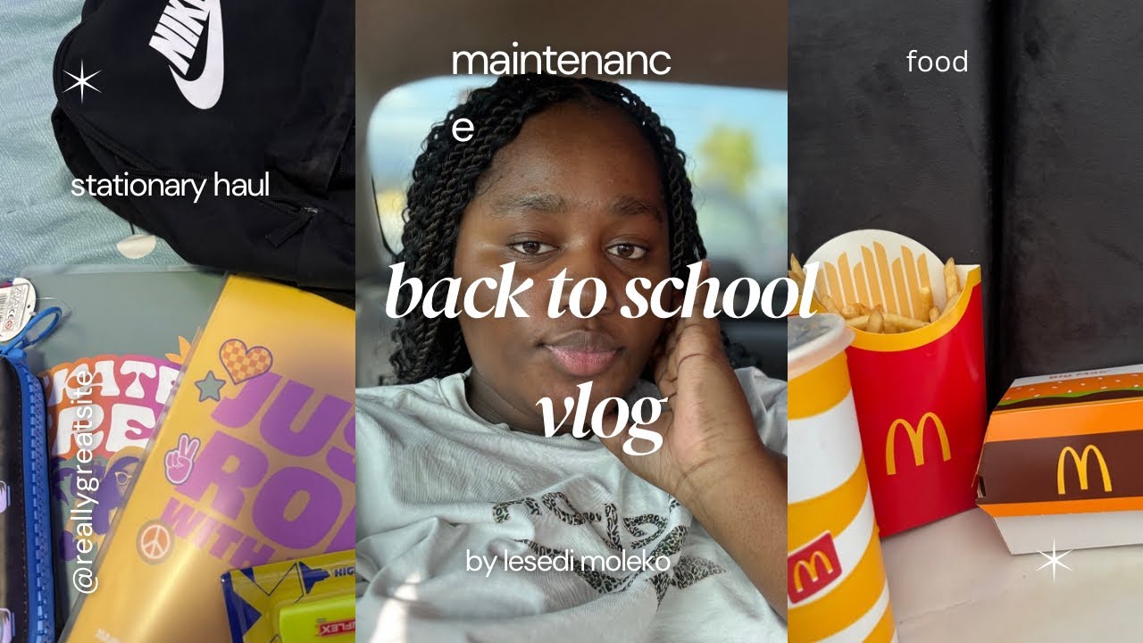 [BACK TO SCHOOL] ~ stationary hauls | back to school hair maintenance ect