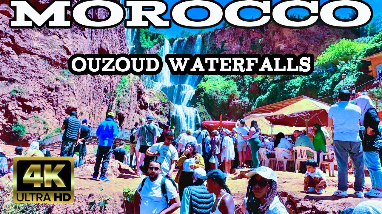 MOROCCO, Ouzoud Waterfalls Enchanting Natural Gem | May 2024 [4K] المغرب