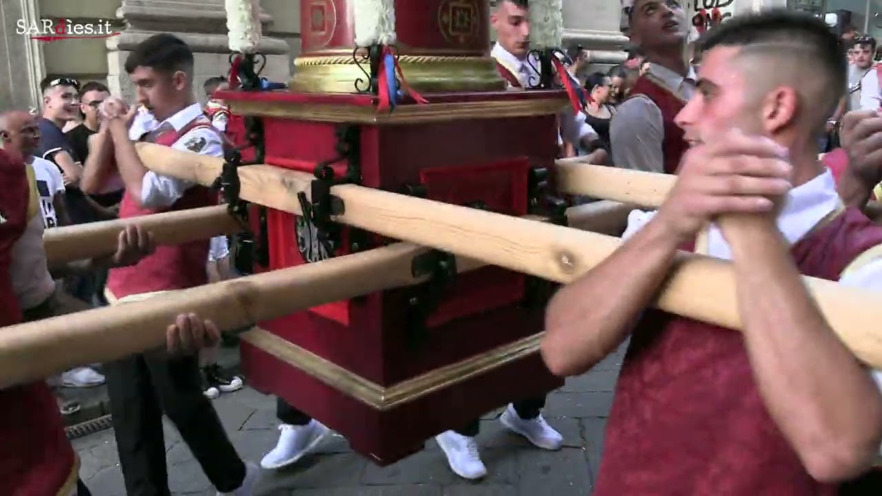 Sassari, 10 agosto 2023 - La Faradda dei candelieri medi