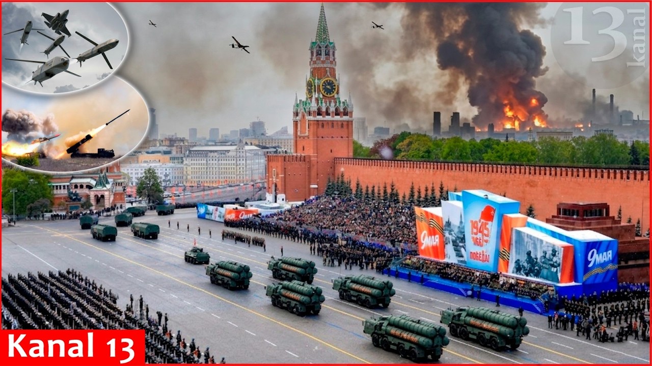 Авиаудары Украины сеют страх и панику в Кремле: Россия может отменить ежегодный парад Победы.