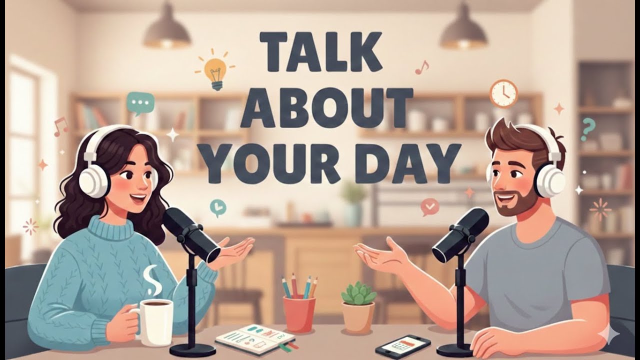 Daily Routine | A1 English | Talk About Your Day | English Podcast