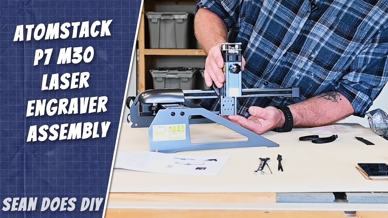 Atomstack P7 M30 Laser Engraver Detailed Assembly