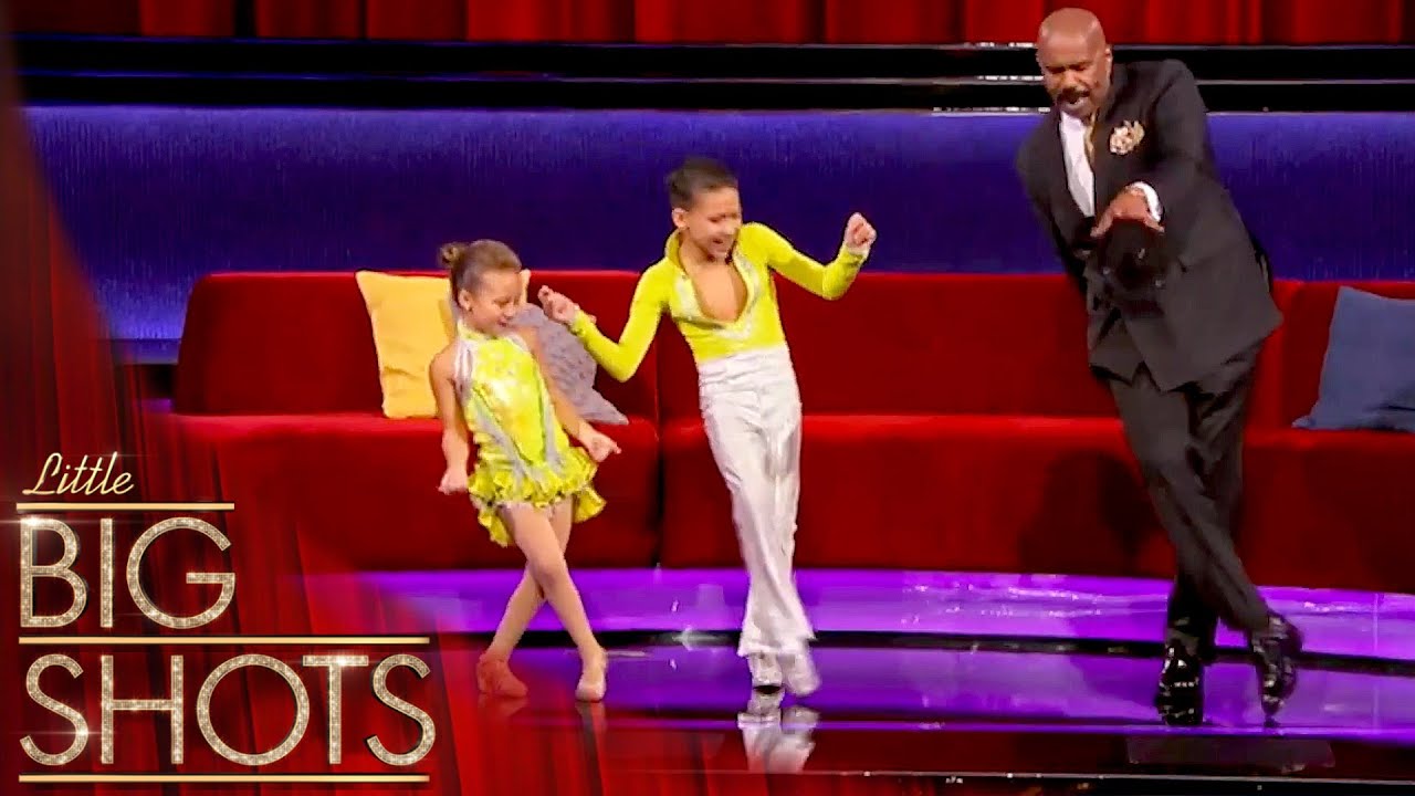 Salsa Tutorial With Beberly Devers & Johnathan Meza | Little Big Shots