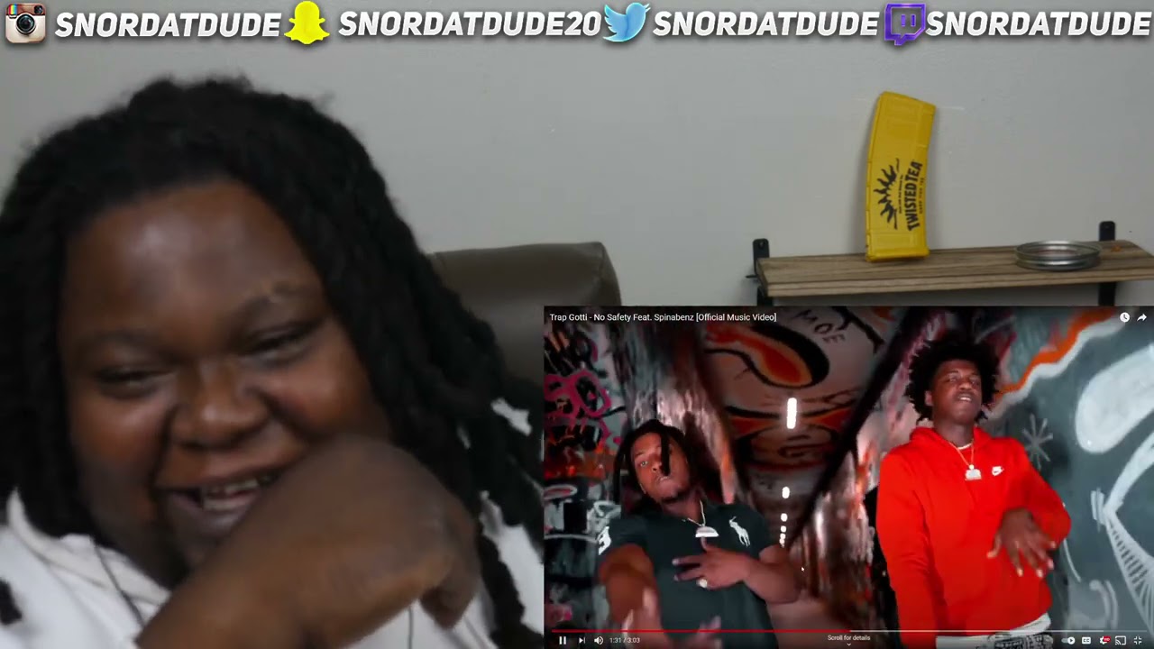 SPINABENZ WENT CRAZY!!! Trap Gotti - No Safety Feat. Spinabenz [Official Music Video] REACTION!!!!!