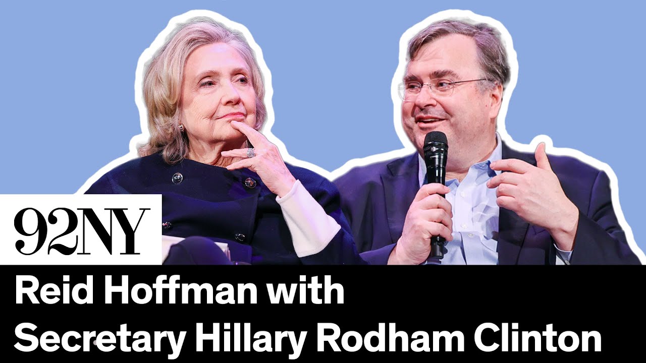 Secretary Hillary Rodham Clinton and Reid Hoffman on how the U.S. can compete with China in AI.