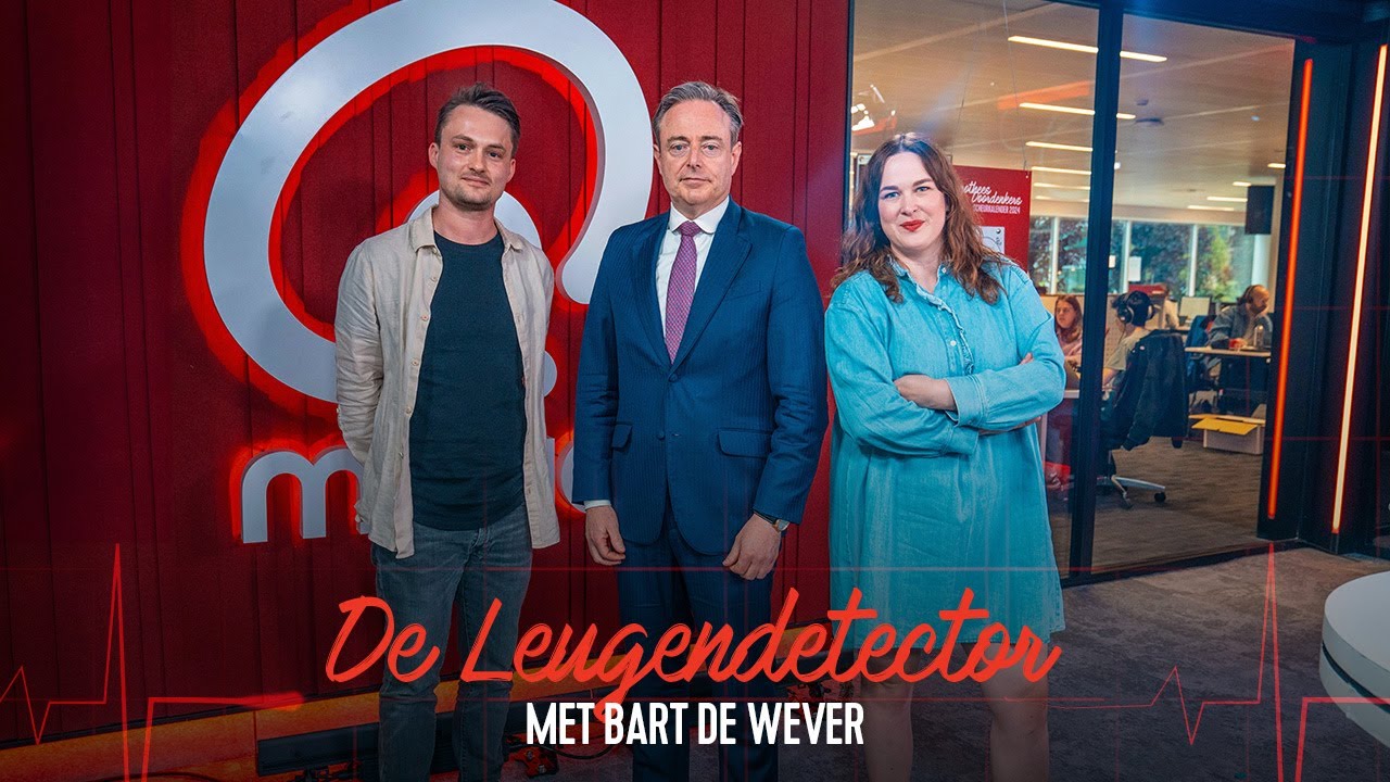 Bart De Wever aan De Leugendetector van Maarten & Dorothee