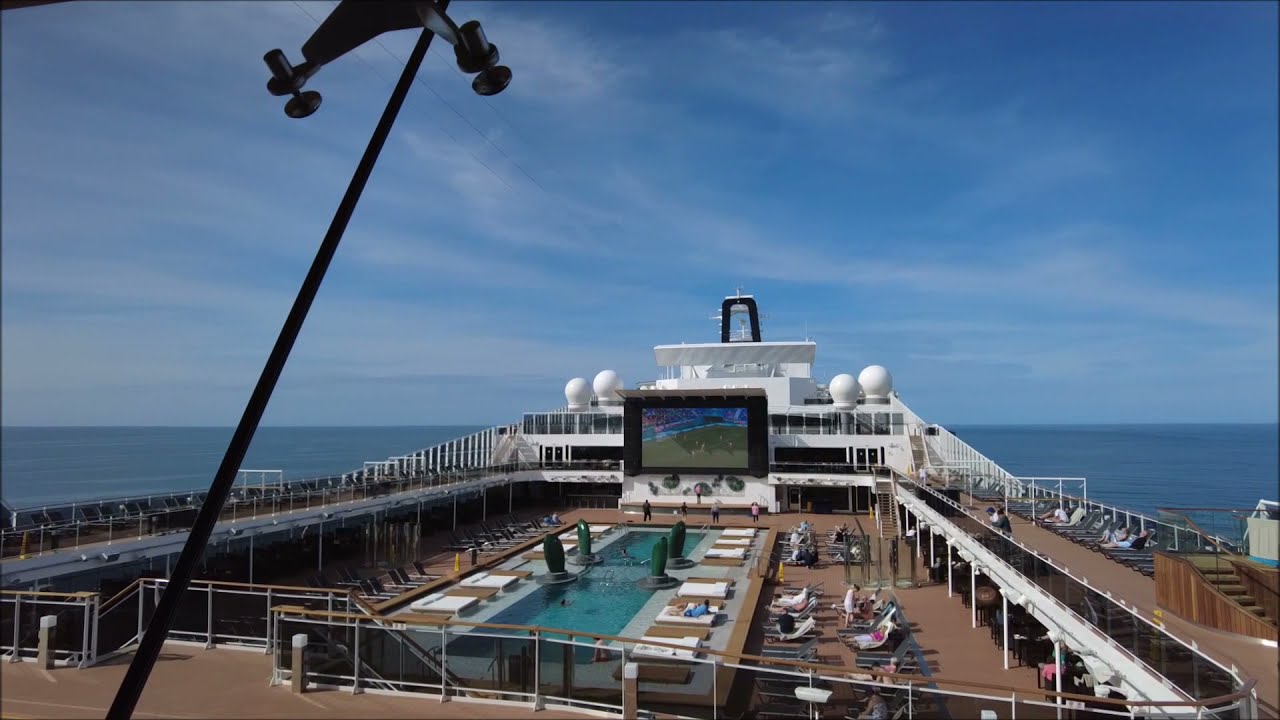 MSC VIRTUOSA Upper Decks & Top 19 Sky Lounge & Gym Jun 2021