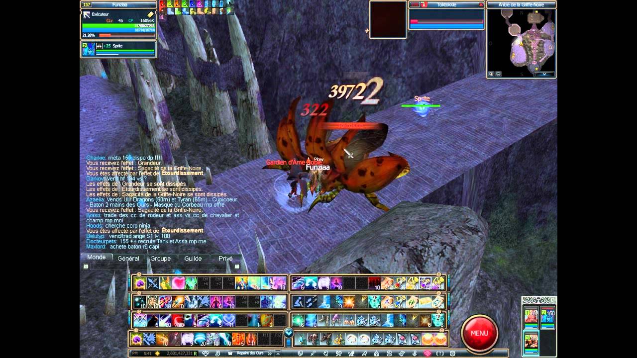 Rappelz - E7P3 - Slayer 157 Soloing Hardmode Betrayal