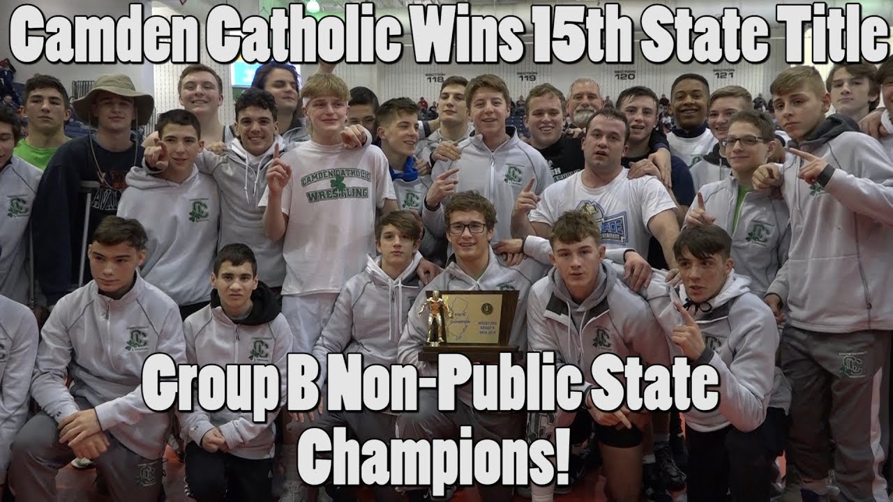 Camden Catholic 33 Pope John 29 | Non-Public Group B Boys Wrestling Final