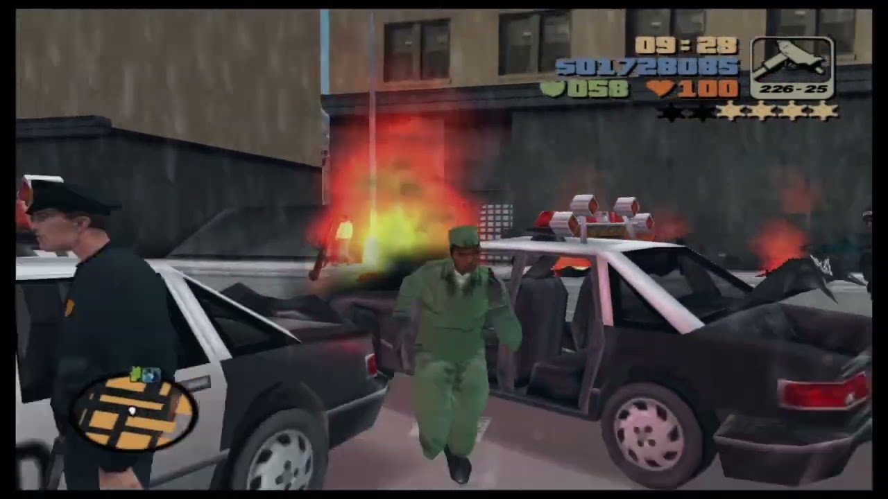 Grand Theft Auto 3 - Pedestrian Riot Part 73 (Aggressive Portland NPC's)