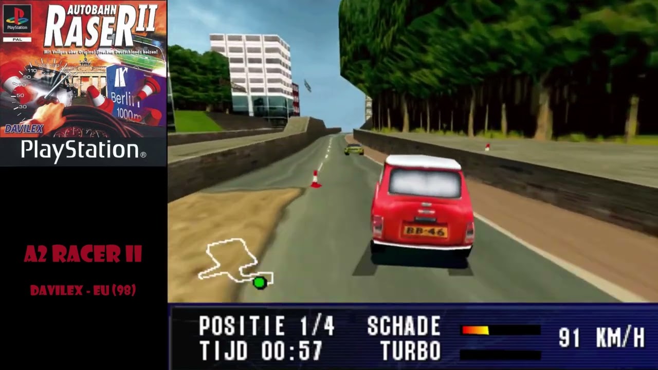 Все игры PS1. Выпуск 99 (Racing) - Over Drivin IV