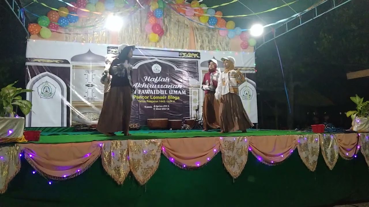 tarian arab moderen fawaidul umam oleh febriyani dan kawan kawan