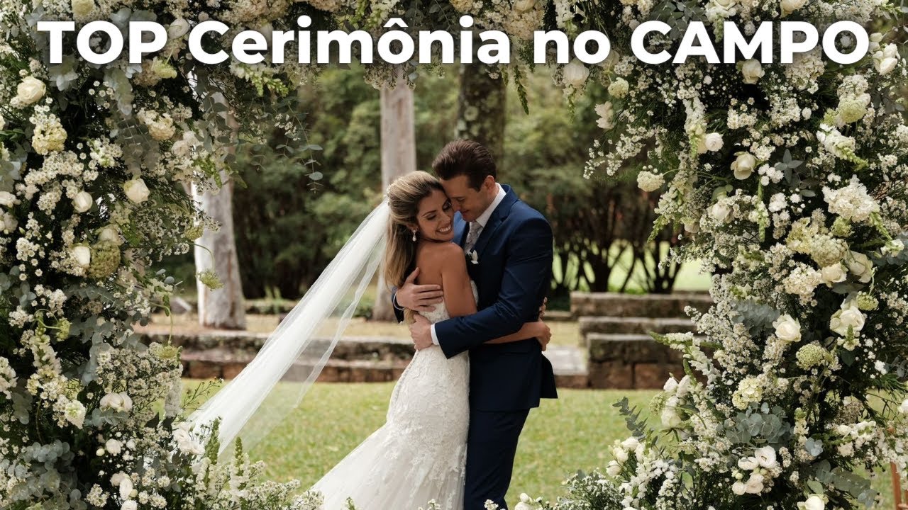 Casamento no Campo | LINDA Cerimônia na Fazenda Vila Rica