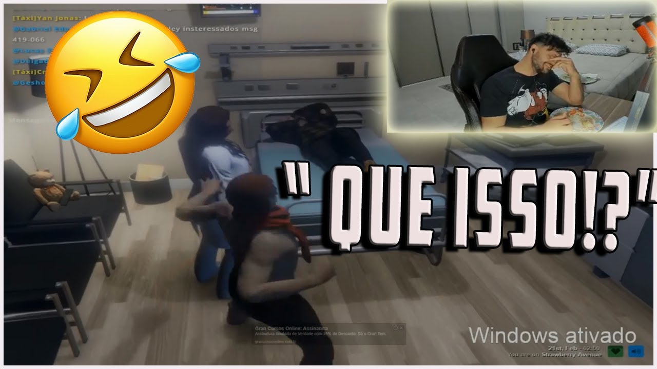 FER REAGINDO AO VI4DINH0 TAXADO PELO PAPACU E PRIMEIRO BEIJO DO VI4DINH0.
