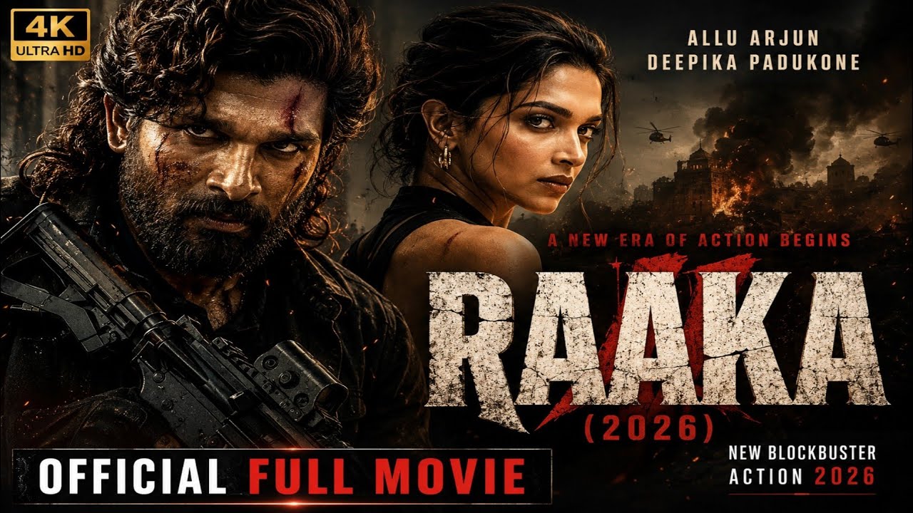 RAAKA (2026) Official Full Movie | Allu Arjun, Deepika Padukone | New Blockbuster Action 2026