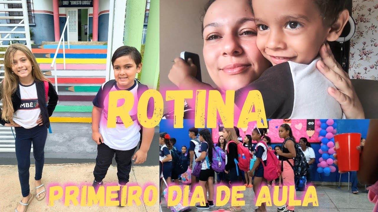VLOG: PRIMEIRO DIA DE AULA|ROTINA COMEÇOU.