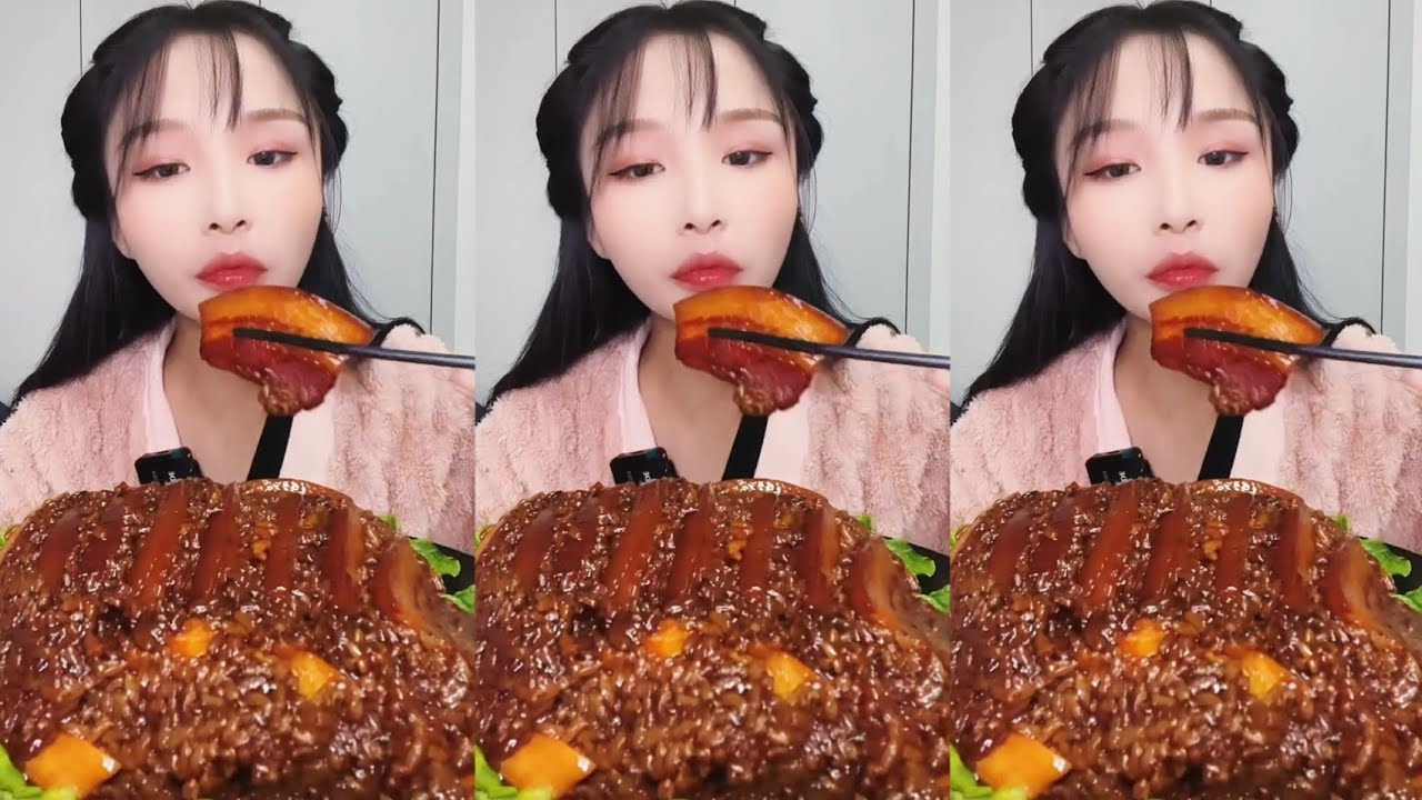 ASMR MUKBANG Sticky Rice Braised Pork EATING SHOW|소리좋은 러가지 음식 먹방 모음이 팅쇼 리얼 사운드|大食い